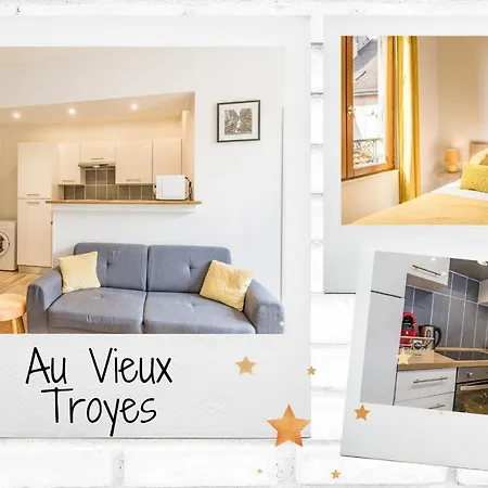 شقة Au Vieux - Cosy - Hypercentre تروي